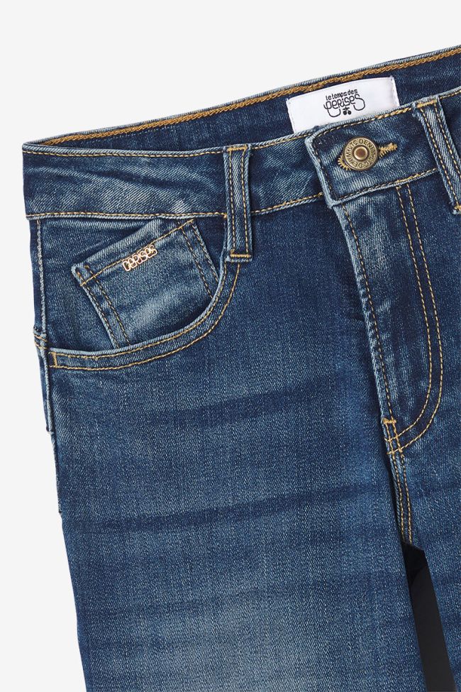 Jeans pulp regular taille haute bleu N°2