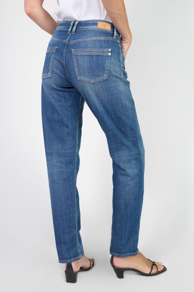 Jeans 400/17 mom Binh taille haute 7/8ème destroy bleu N°3