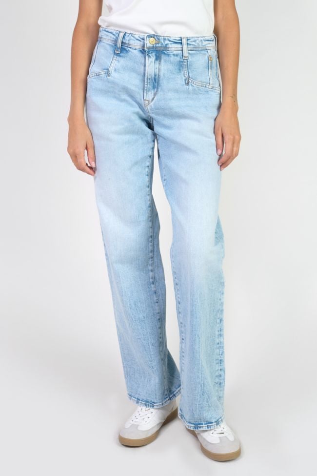 Jeans 400/28 loose Nag taille haute bleu N°5