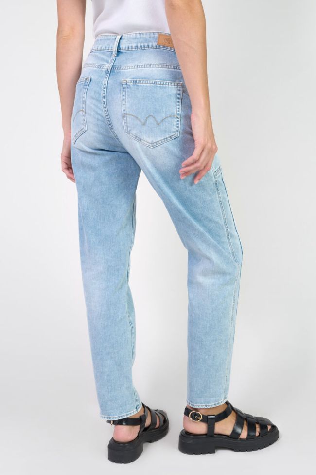 Jeans 400/60 girlfriend Union taille haute bleu N°5