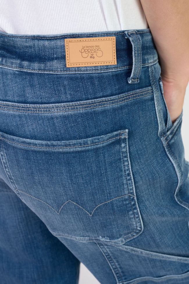 Jeans 400/60 girlfriend Vecta taille haute destroy bleu N°3