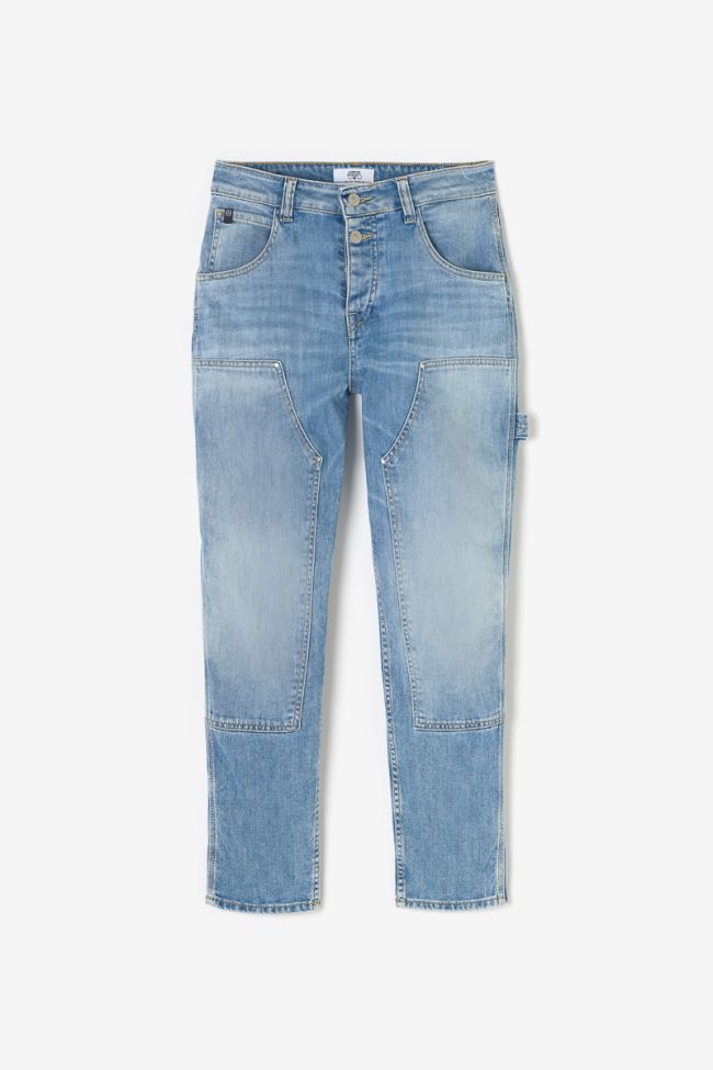 Jeans 400/60 girlfriend Work taille haute bleu N°4