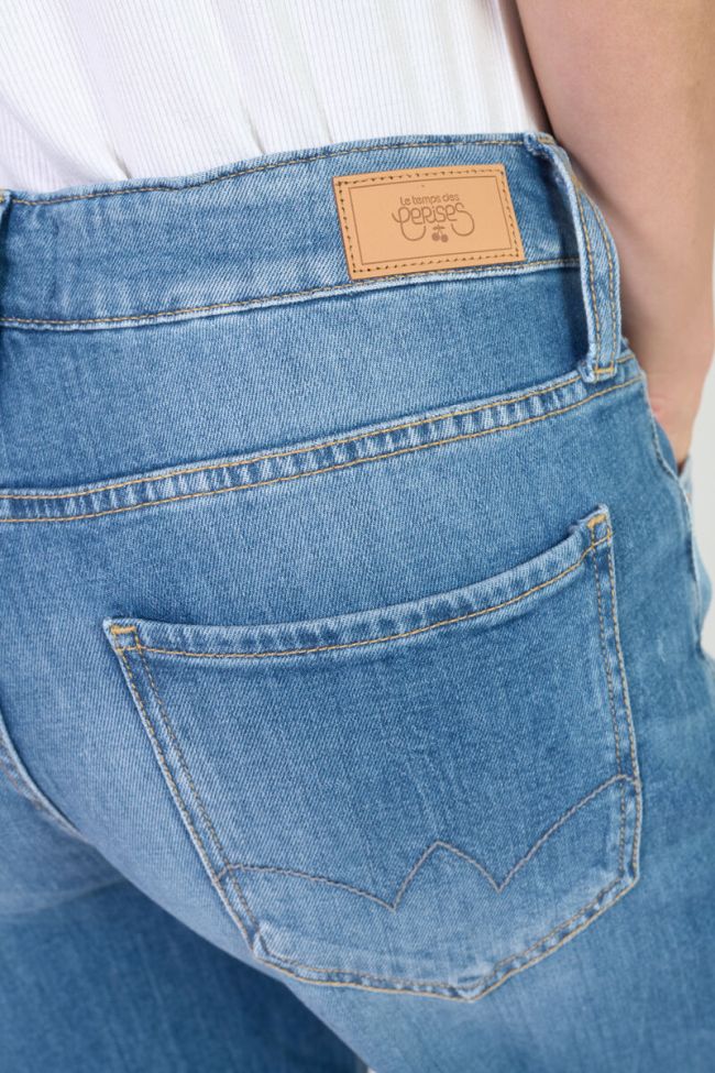 Jeans boyfit Cosy 7/8ème bleu N°4