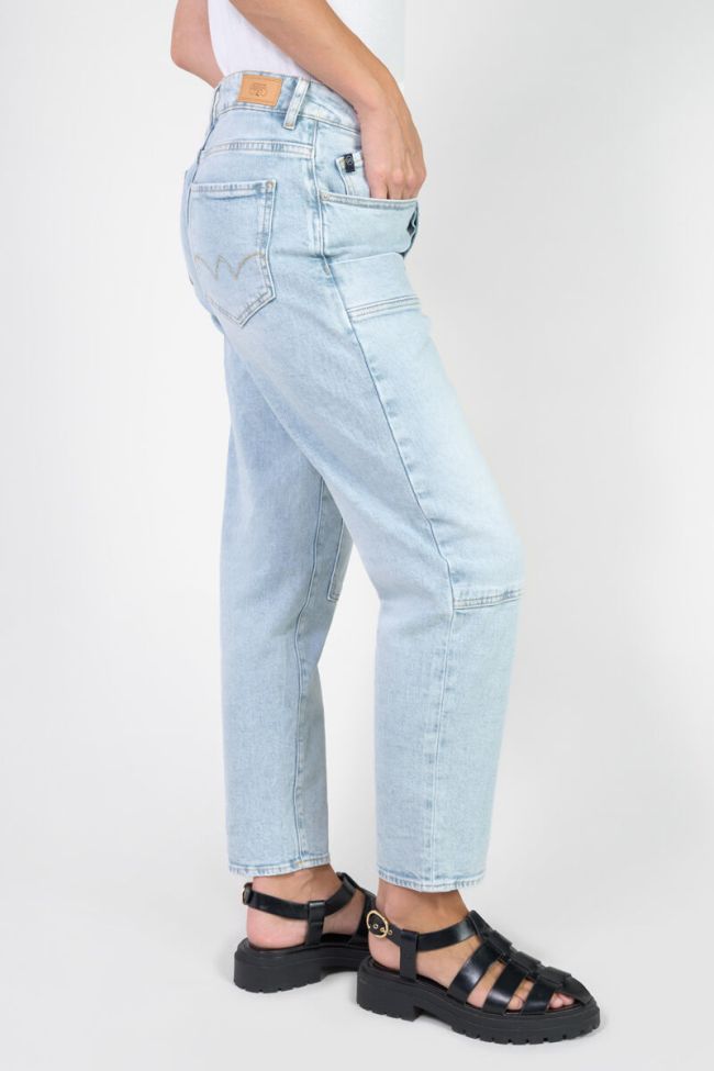 Jeans boyfit Cosy pocket 7/8ème bleu N°5