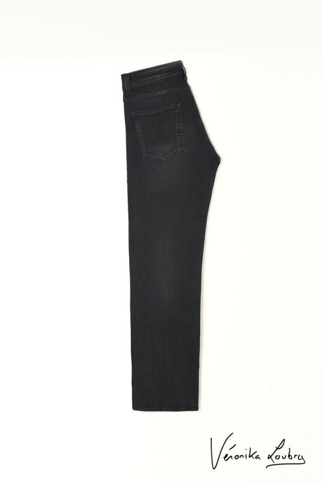 James 400/60 girlfriend by Véronika Loubry jeans destroy taille haute noir