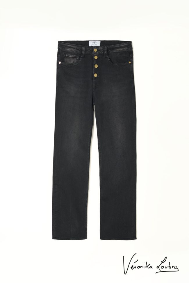 James 400/60 girlfriend by Véronika Loubry jeans taille haute noir