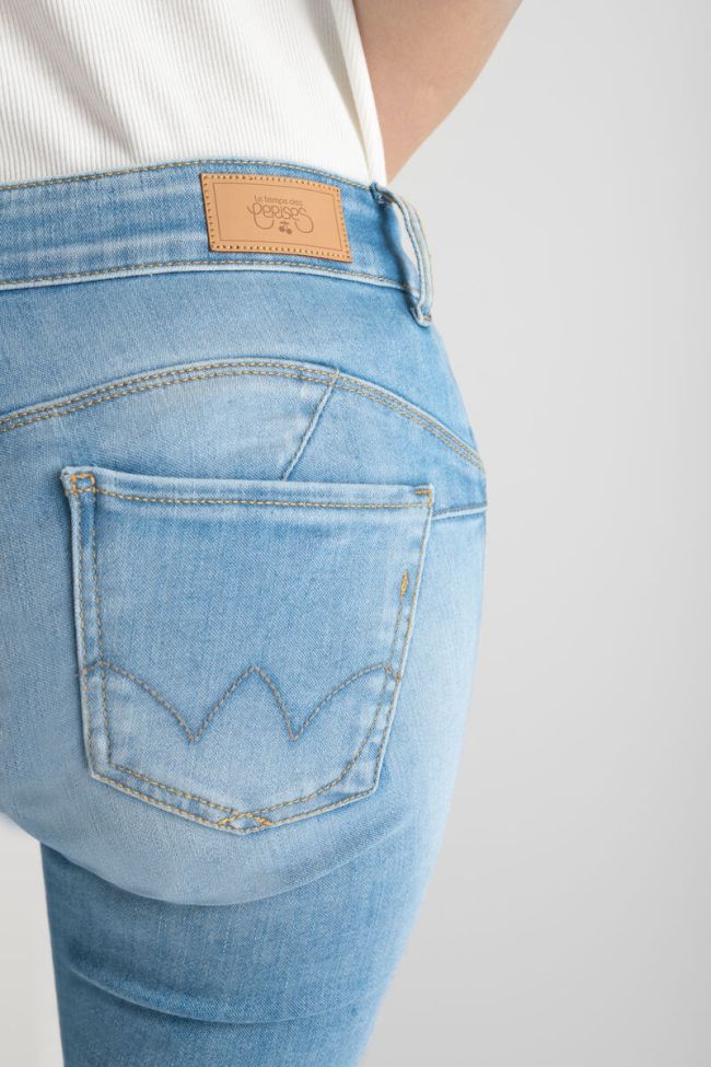Jeans pulp slim Kay 7/8ème bleu N°5