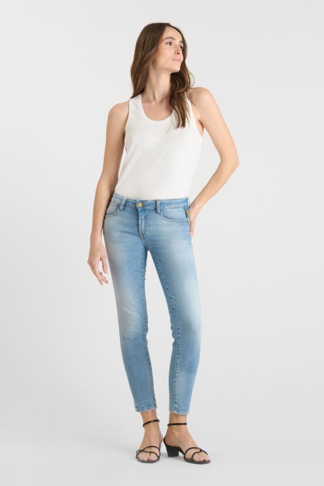 Jeans pulp slim Kay 7/8ème bleu N°5