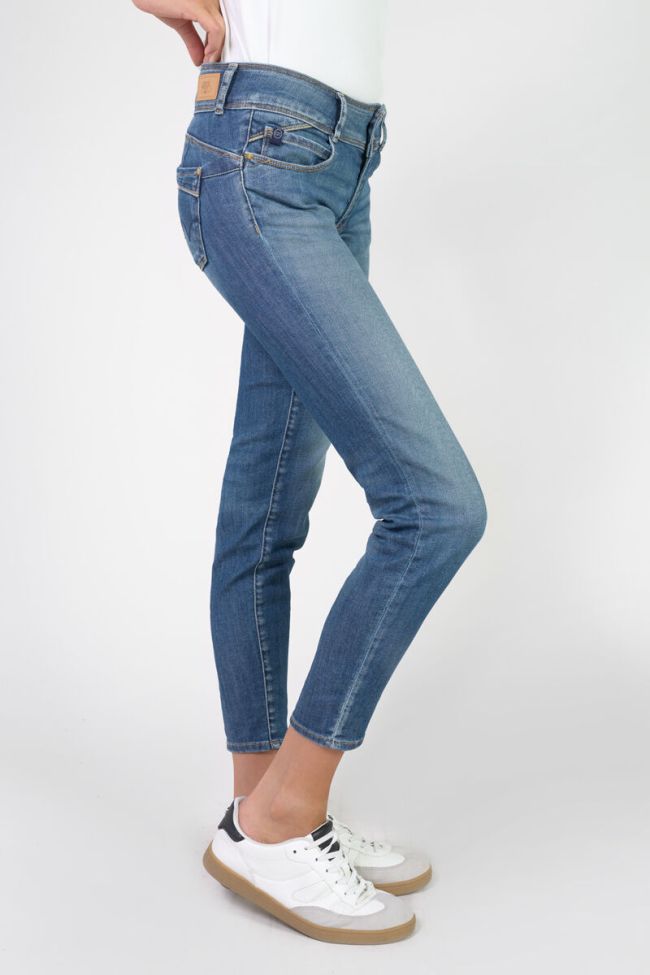 Jeans pulp slim Liv 7/8ème vintage bleu N°3