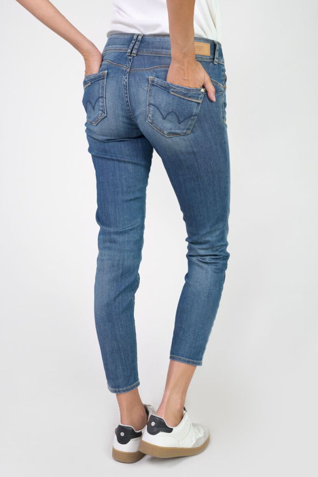 Jeans pulp slim Liv 7/8ème vintage bleu N°3