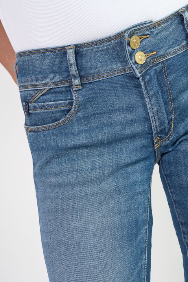 Jeans pulp slim Liv 7/8ème vintage bleu N°3