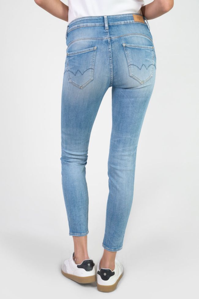 Jeans pulp slim Lonia taille haute 7/8ème bleu N°4