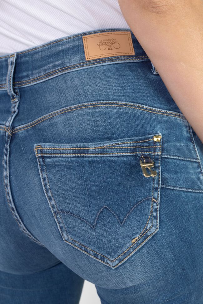 Jeans pulp slim Nea taille haute bleu N°3