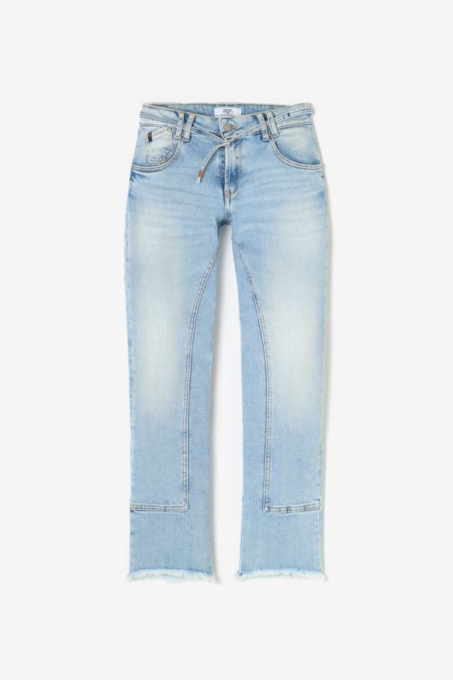 Jeans Prisse taille haute 7/8ème bleu N°5