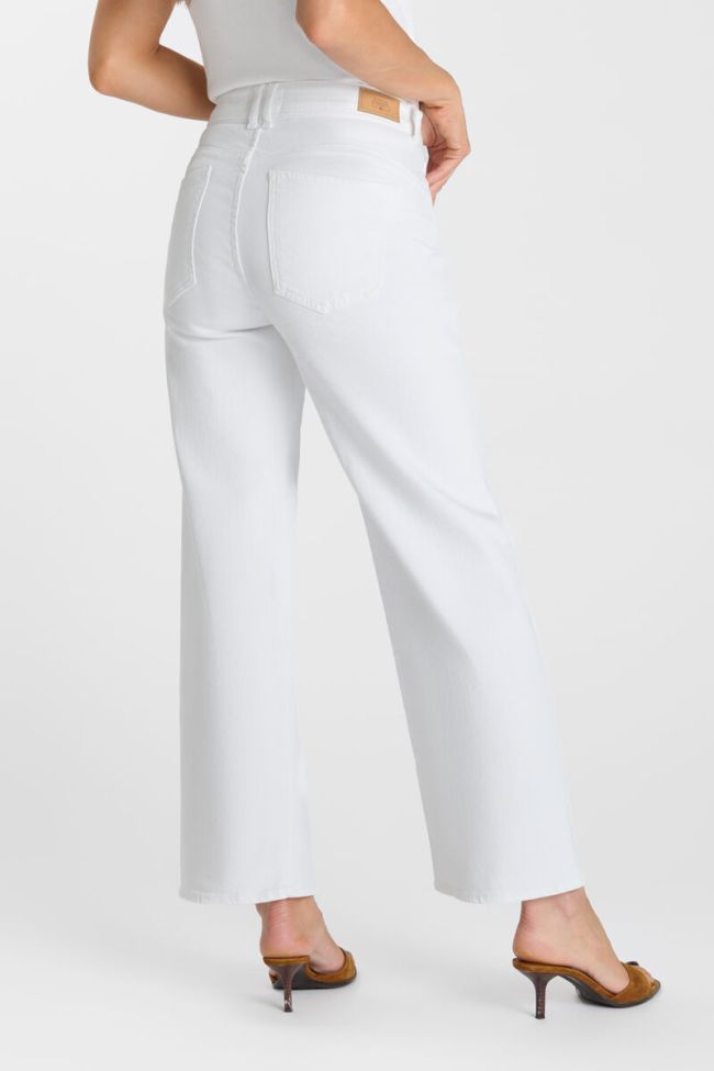 Jeans pulp wide leg blanc