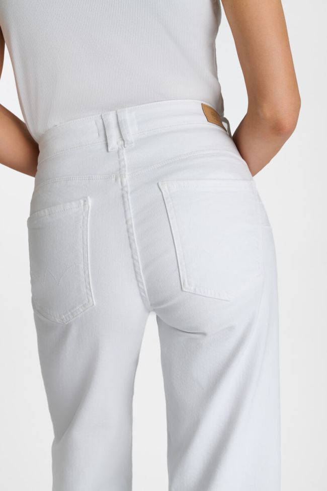 Jeans pulp wide leg blanc
