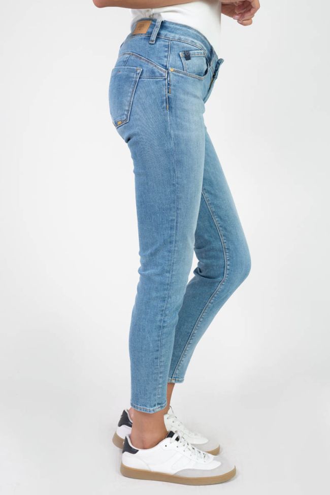Jeans pulp slim 7/8ème bleu N°4