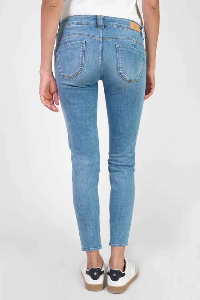 Jeans pulp slim 7/8ème bleu N°4