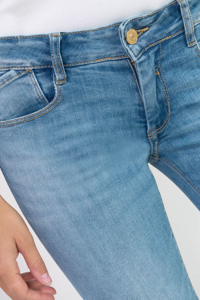 Jeans pulp slim 7/8ème bleu N°4