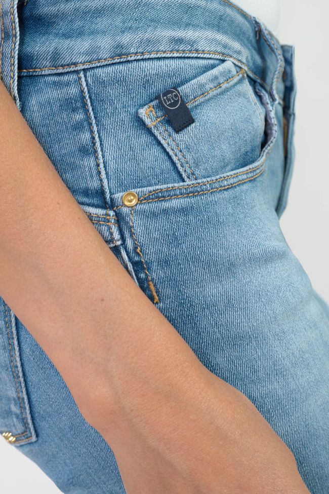 Jeans pulp slim 7/8ème bleu N°4