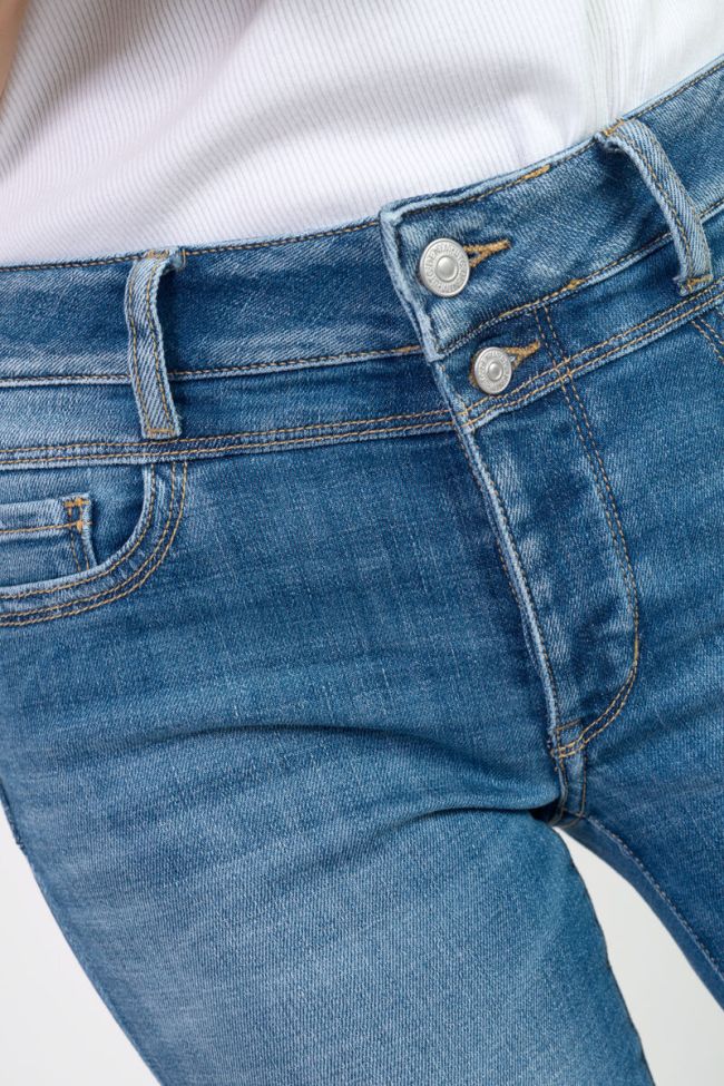 Jeans pulp regular Ami taille haute 7/8ème bleu N°4
