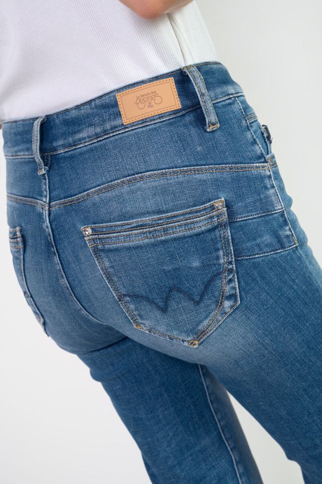 Jeans pulp regular Ami taille haute 7/8ème bleu N°4