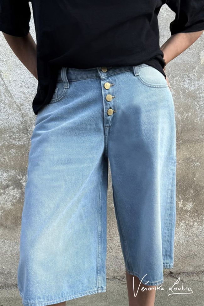 Bermuda Vanessa en jeans bleu by Véronika Loubry