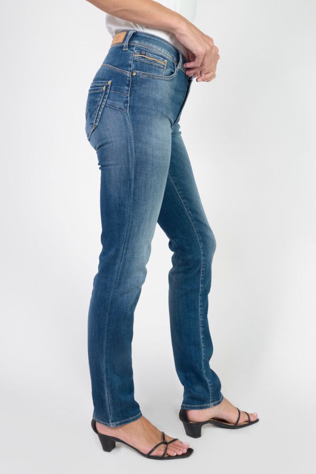 Jeans pulp regular Volos taille haute bleu N°3