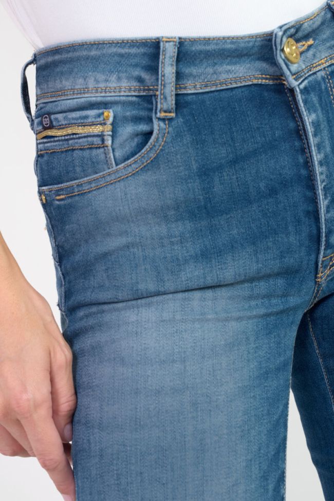 Jeans pulp regular Volos taille haute bleu N°3