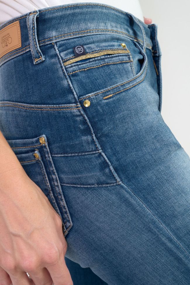 Jeans pulp regular Volos taille haute bleu N°3