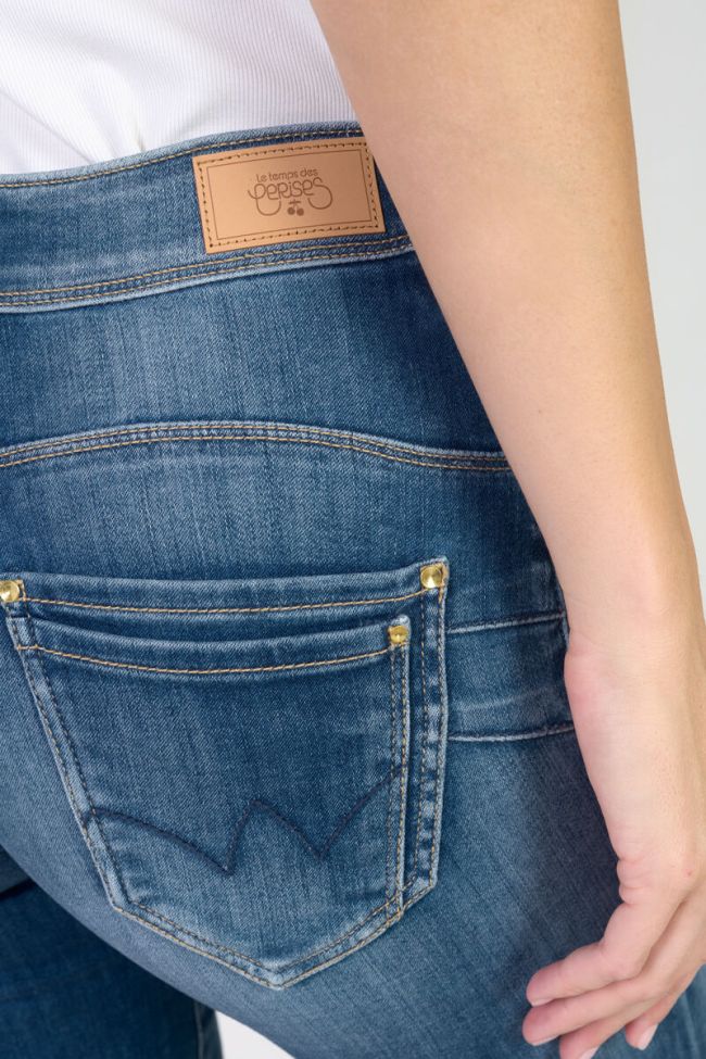 Jeans pulp regular Volos taille haute bleu N°3