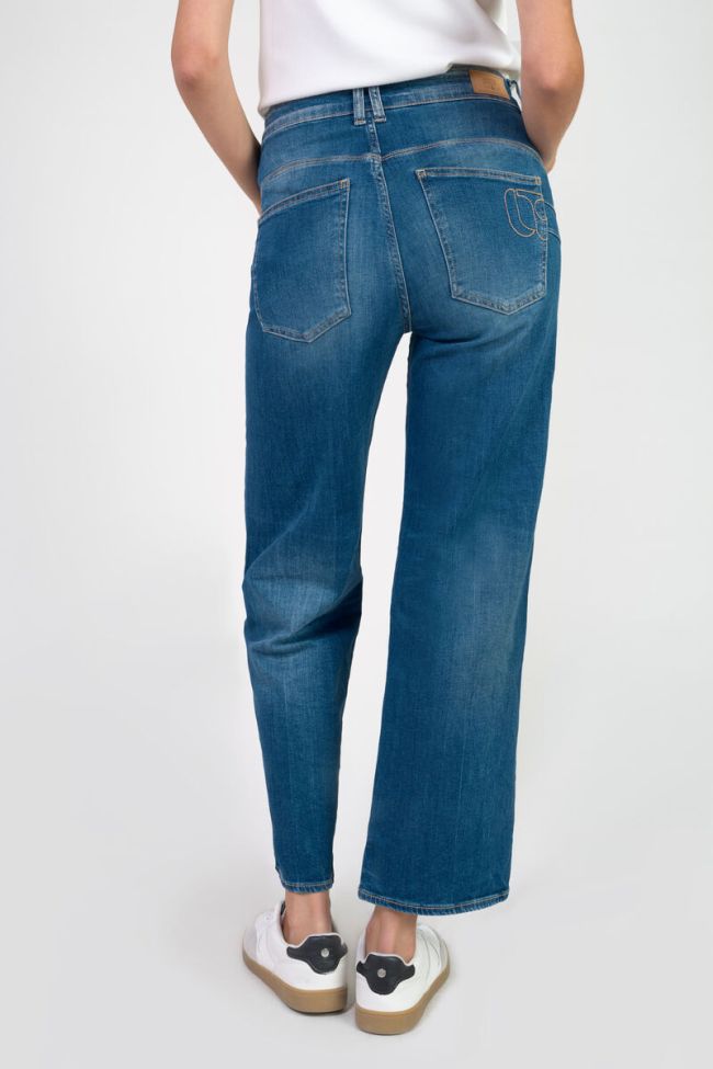 Jeans pulp wide leg Zaho taille haute 7/8ème bleu N°3