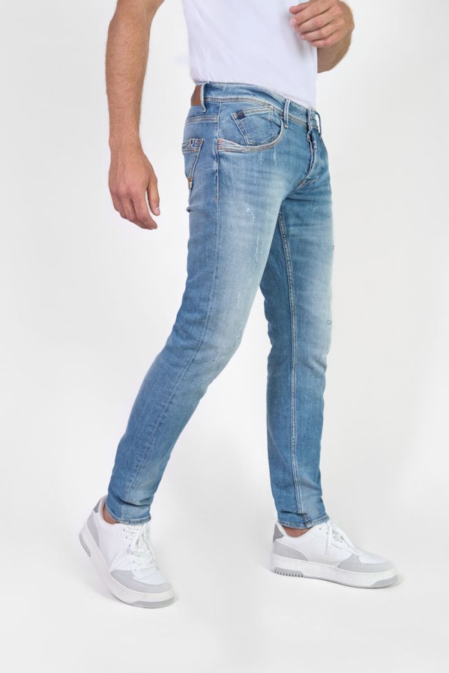 Jeans 700/11 adjusted Sernine destroy bleu N°4