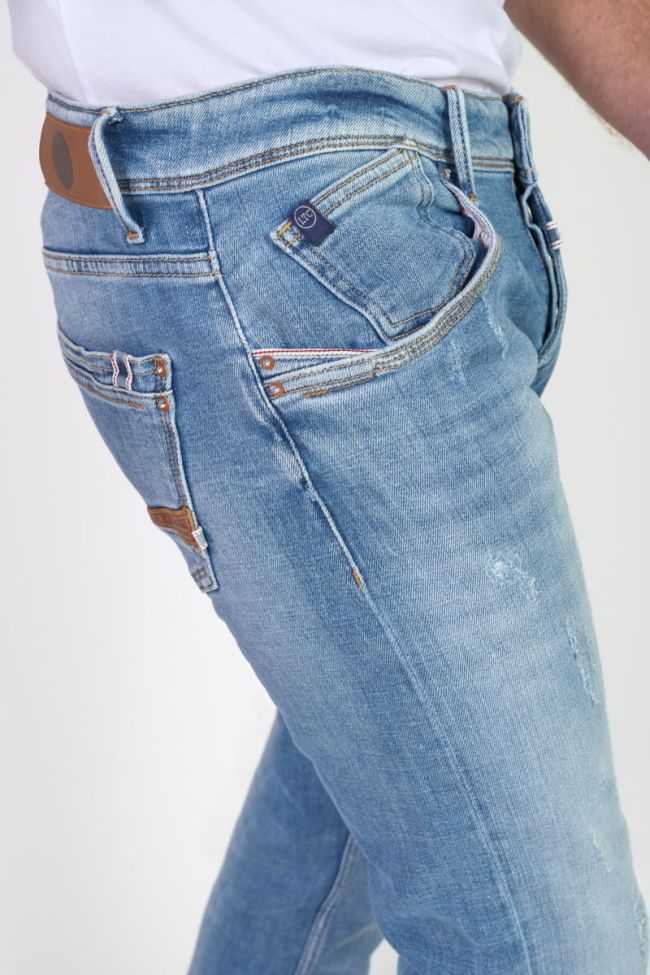Jeans 700/11 adjusted Sernine destroy bleu N°4