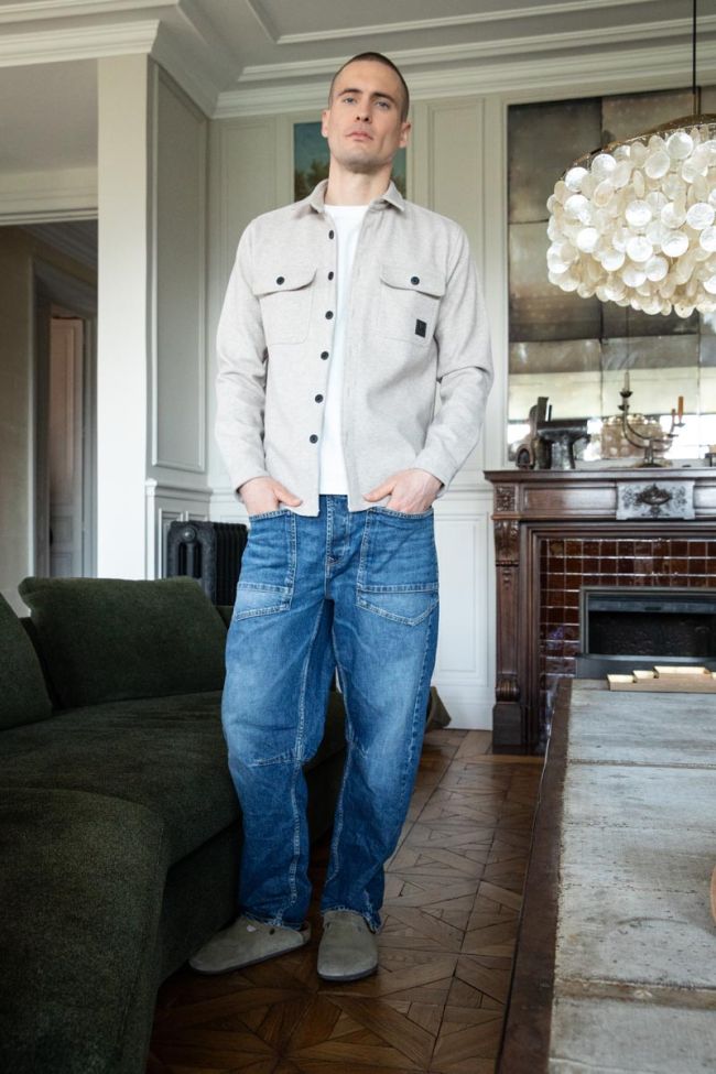 Jeans loose Hobo Work bleu N°2