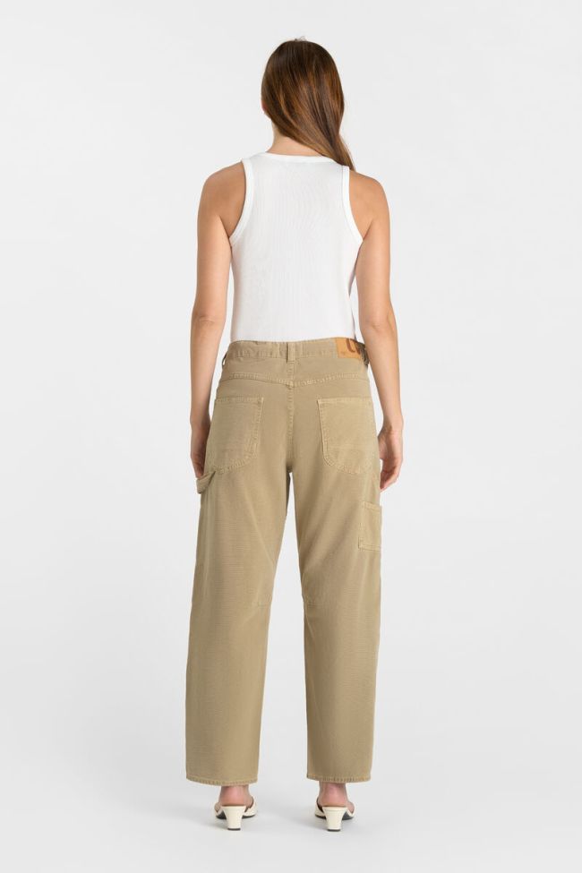 Jeans balloon Madie Work beige