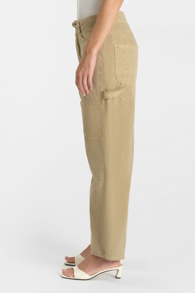 Jeans balloon Madie Work beige