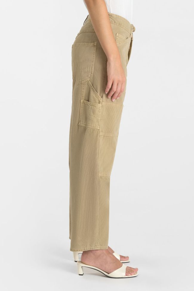 Jeans balloon Madie Work beige