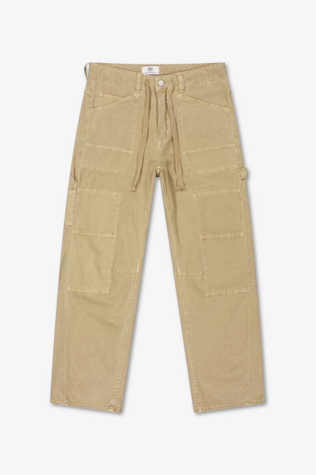 Jeans balloon Madie Work beige