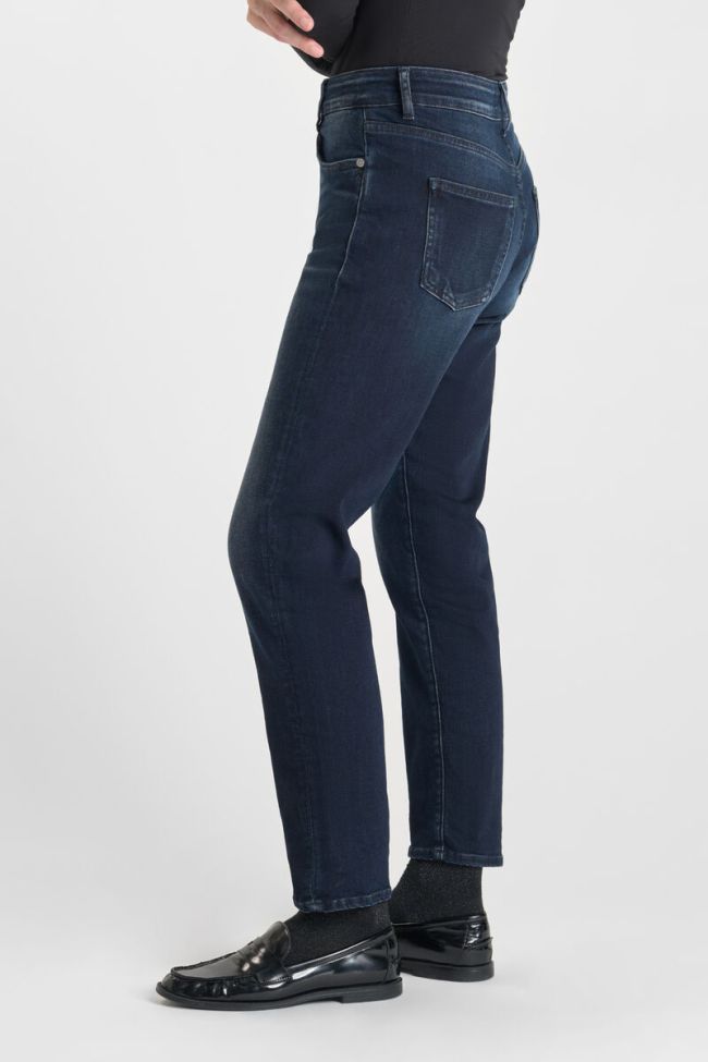 Jeans 400/17 mom taille haute 7/8ème bleu-noir N°1