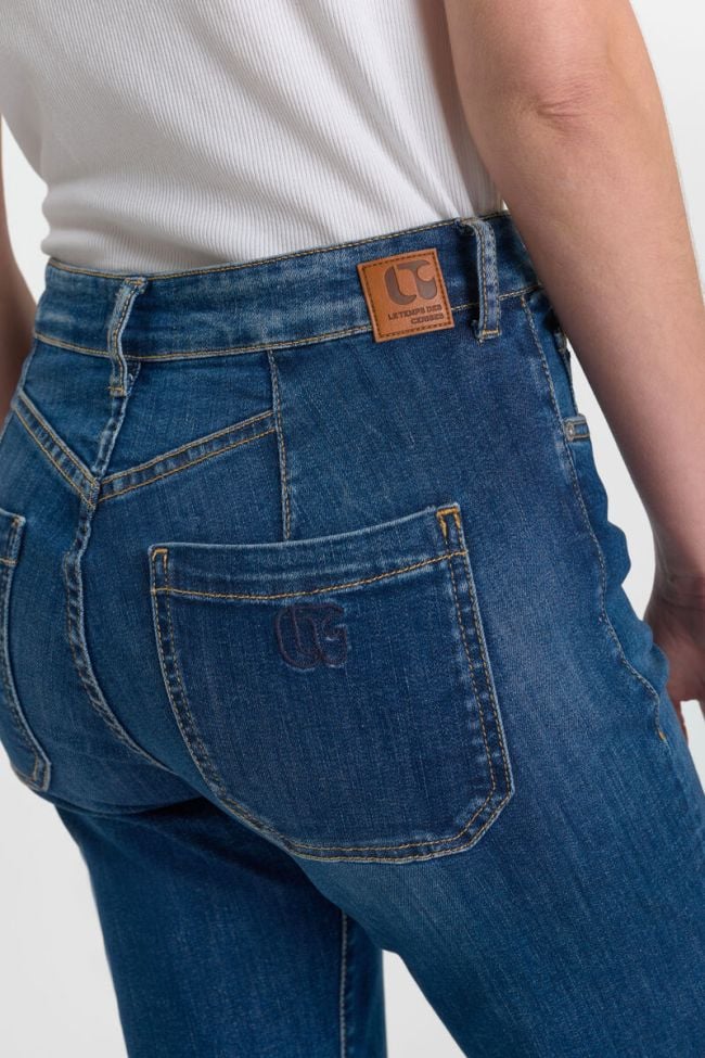 Jeans 400/17 mom taille haute bleu N°3