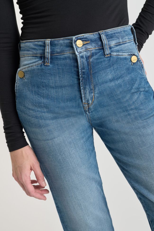 Jeans 400/17 mom taille haute 7/8ème bleu N°4