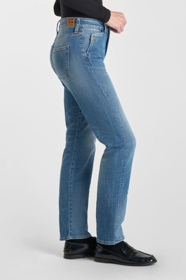 Jeans 400/17 mom taille haute 7/8ème bleu N°4