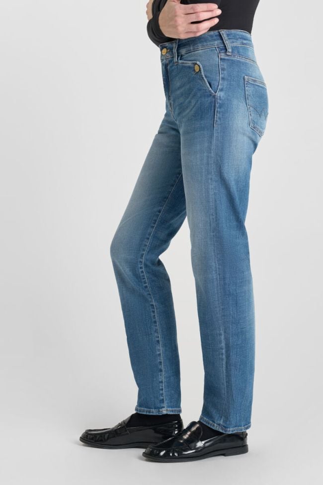 Jeans 400/17 mom taille haute 7/8ème bleu N°4