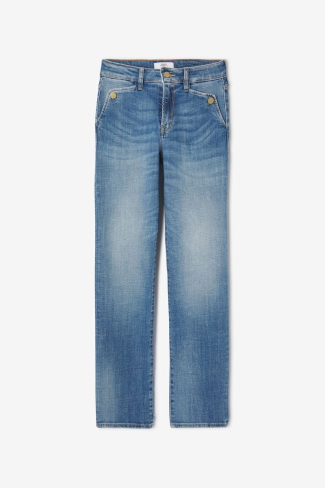 Jeans 400/17 mom taille haute 7/8ème bleu N°4