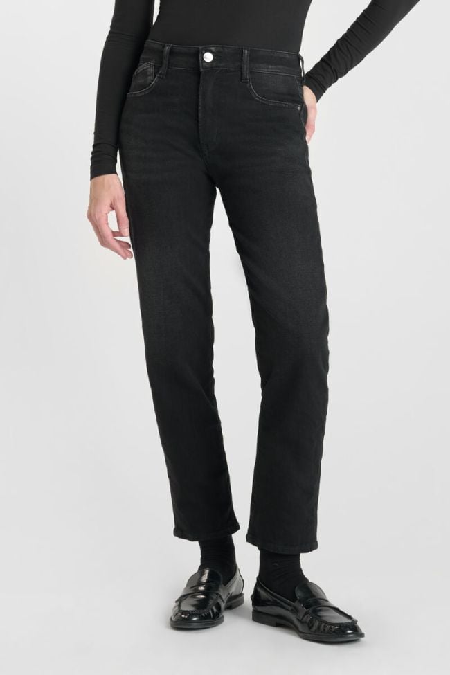 Jeans 400/17 mom Solo taille haute 7/8ème noir N°1
