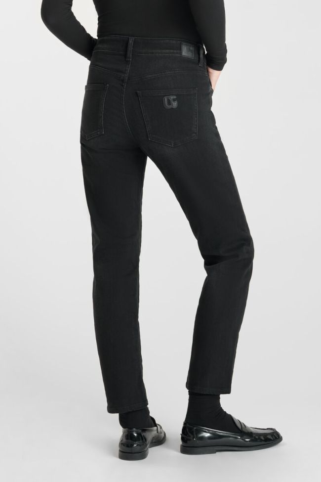 Jeans 400/17 mom Solo taille haute 7/8ème noir N°1