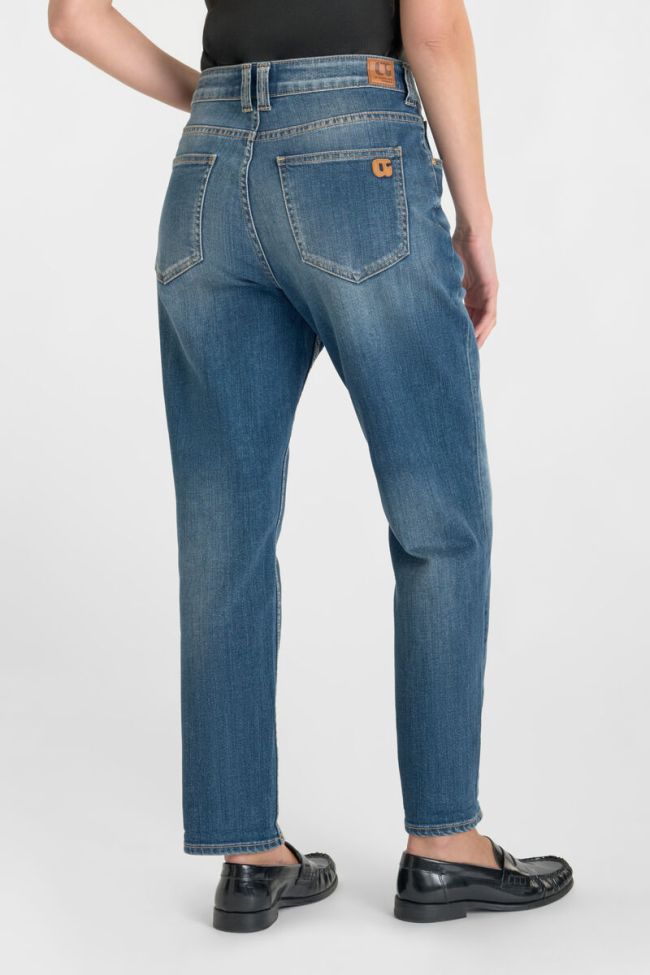 Jeans 400/60 girlfriend Clelia taille haute bleu N°3