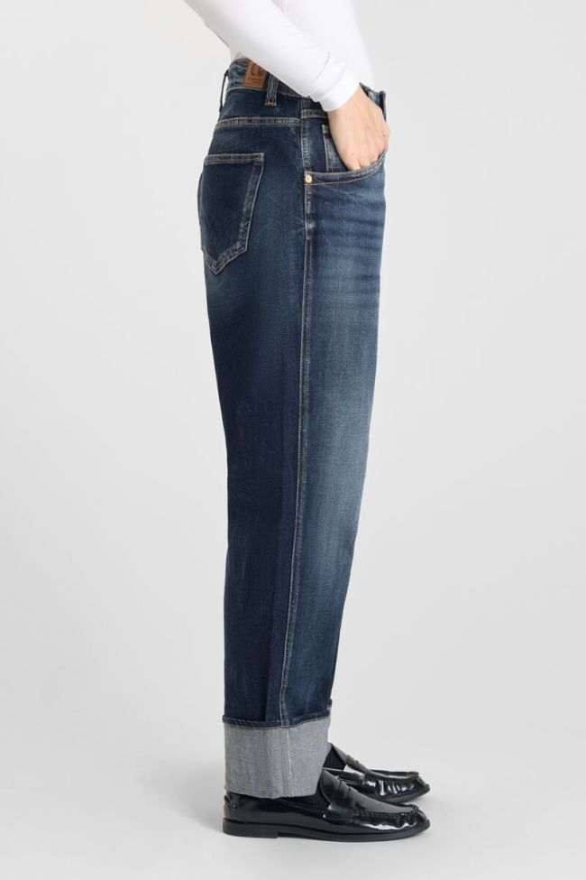 Jeans 400/60 girlfriend Jama taille haute bleu N°2