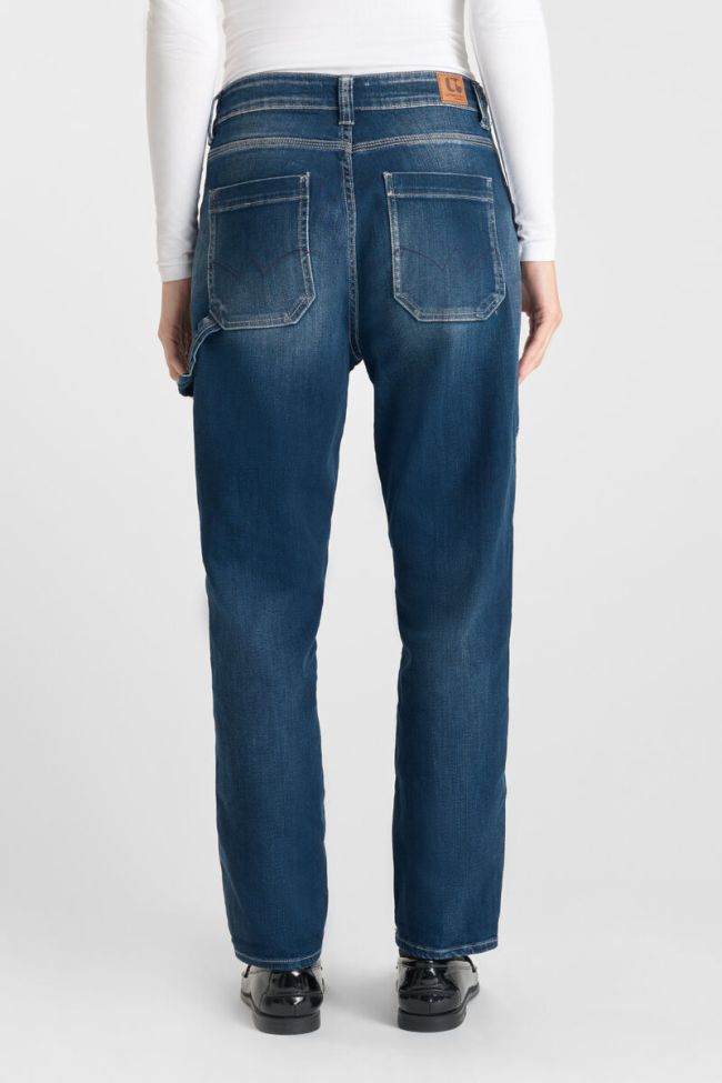 Jeans 400/60 girlfriend Union taille haute 7/8ème bleu N°2